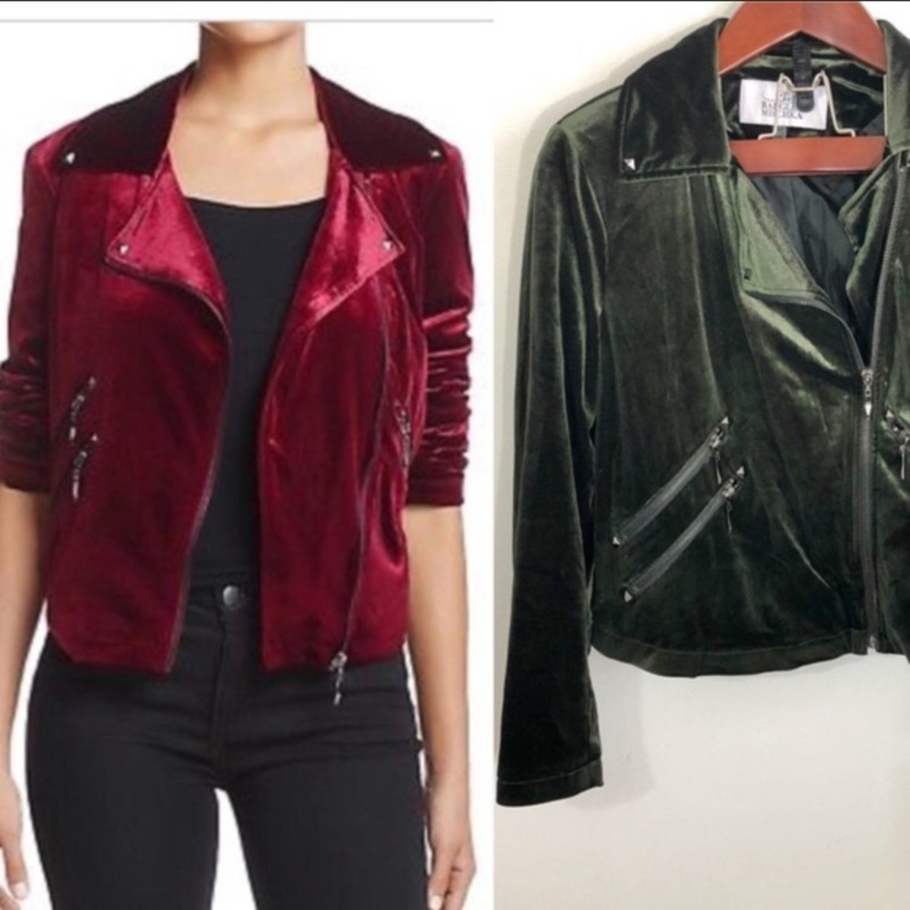 BELLE BADGLEY MISCHKA MOTO JACKET
